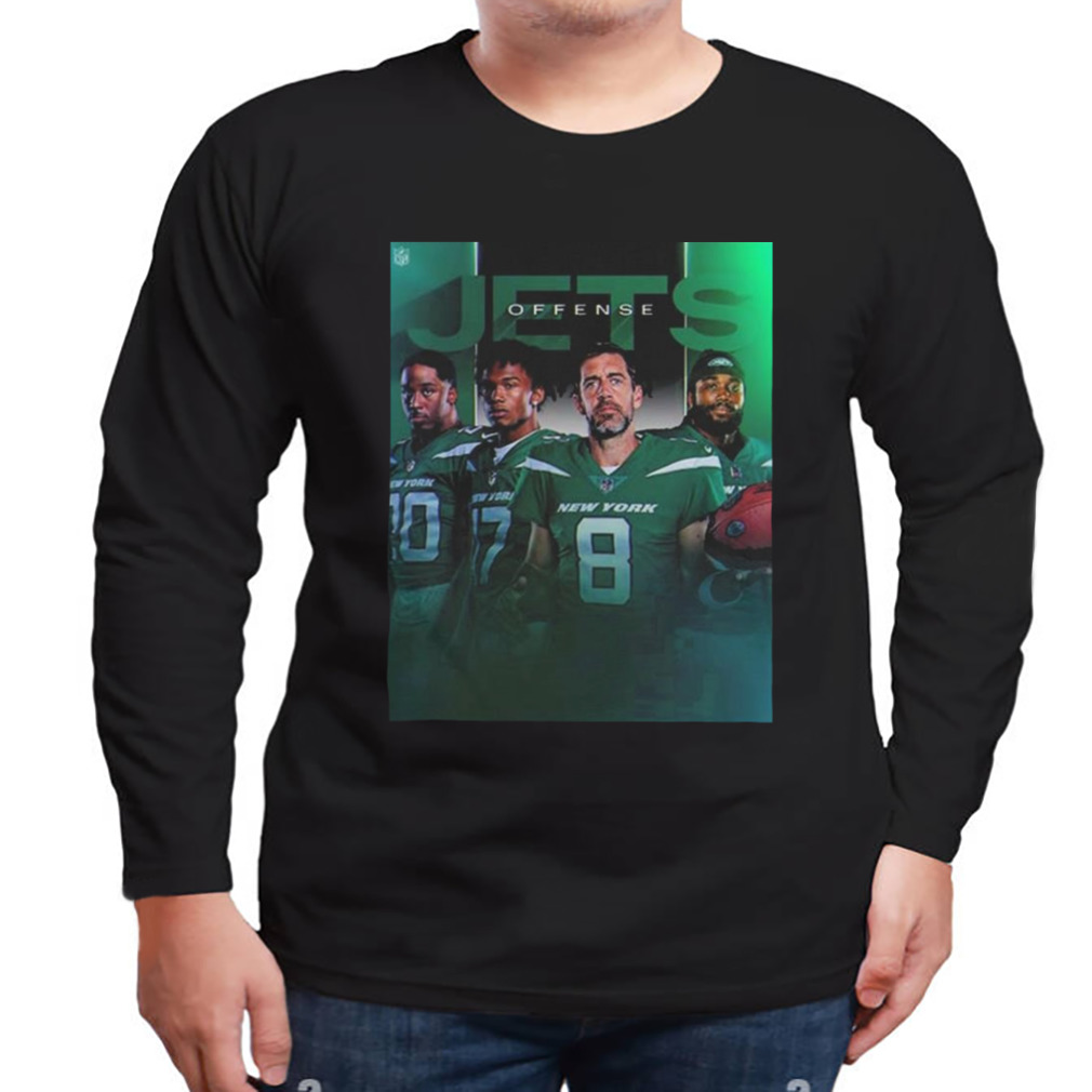 New York Jets Offense Aaron Rodgers Dalvin Cook shirt, hoodie, longsleeve,  sweatshirt, v-neck tee