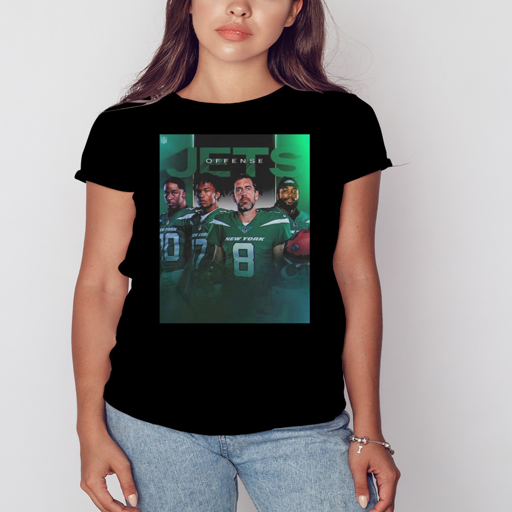 New York Jets Offense Aaron Rodgers Dalvin Cook shirt, hoodie, longsleeve,  sweatshirt, v-neck tee