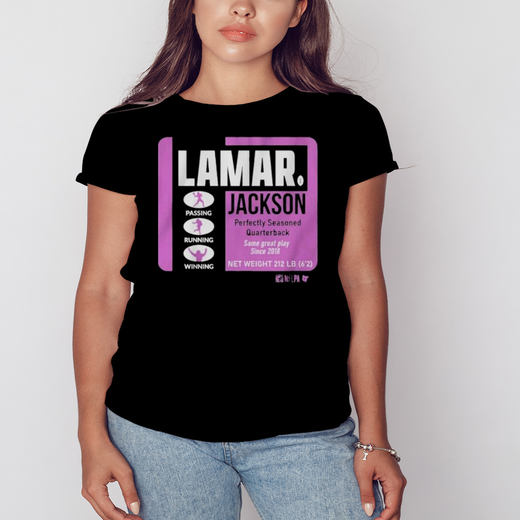 Lamar Jackson Perfectly Seasoned Shirt, hoodie, sweater, long