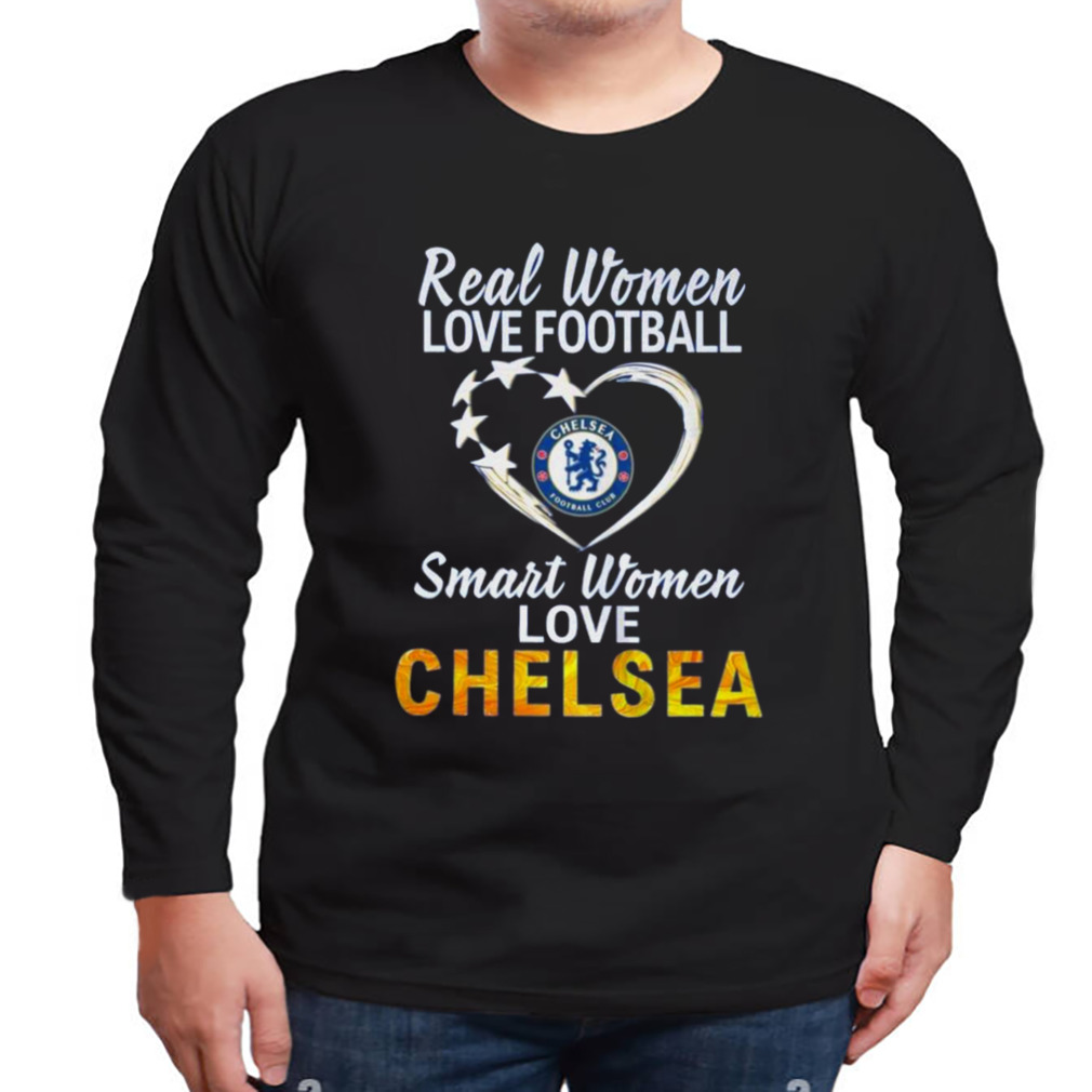 Real Women Love Football Love Chelsea T-shirt - Wow Store Online