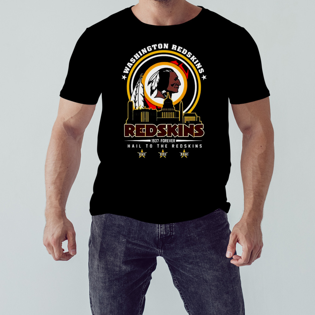 1937 Forever Washington Redskins Hail To The Redskins T-Shirt