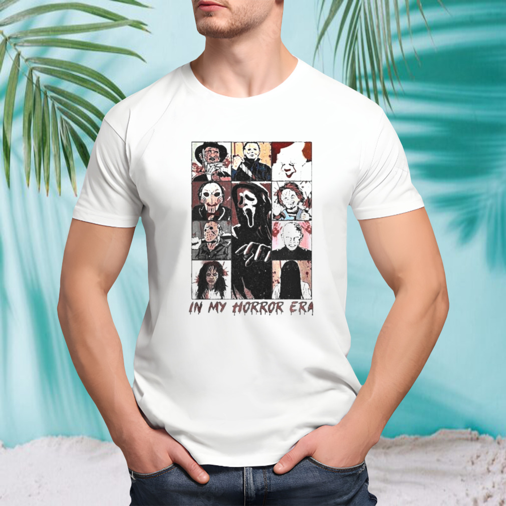 In My Horror Era Horror Character Halloween 2023 T-shirt