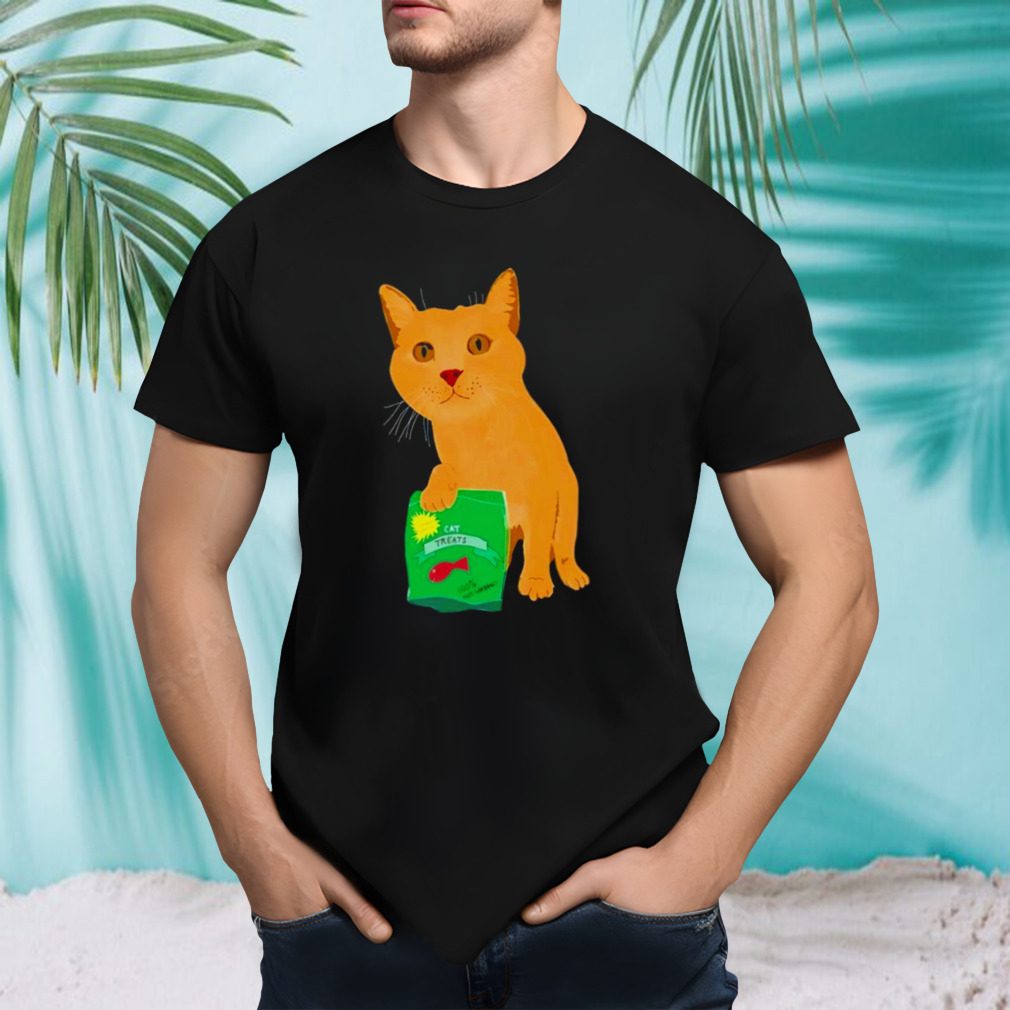 Cat Treats 100% Not Garbage shirt