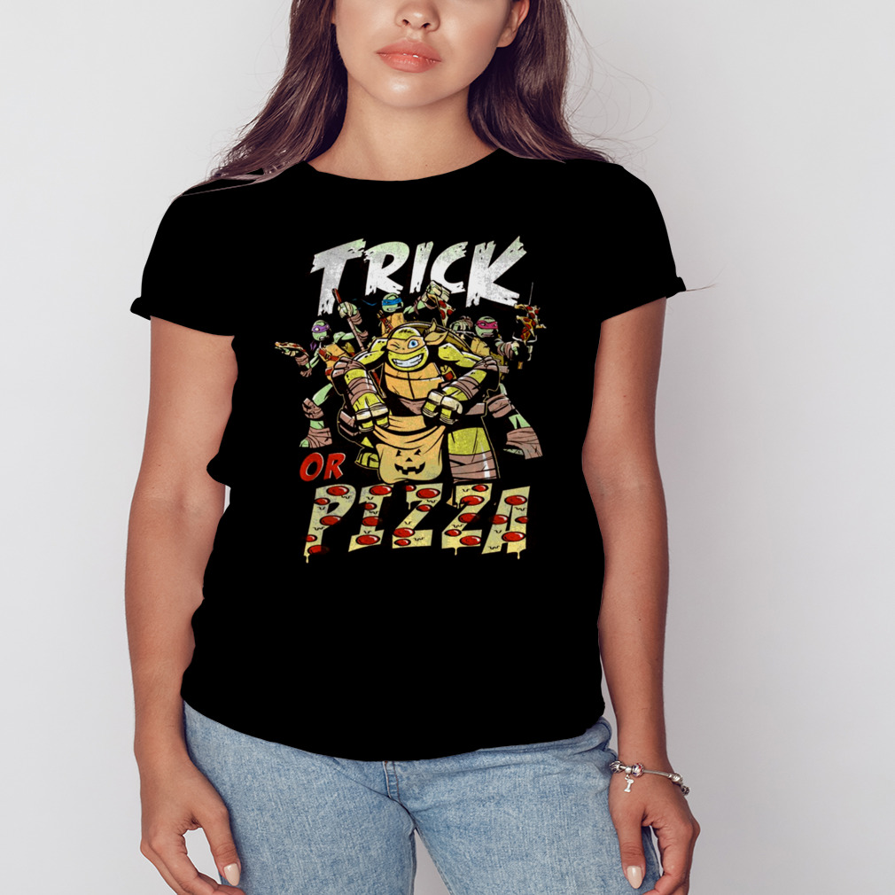 Teenage Mutant Ninja Turtles Halloween Trick Or Pizza Shirt