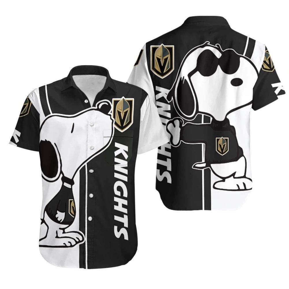 Vegas Golden Knights Snoopy Lover 3D Printed Hawaiian Shirt Combo Beach