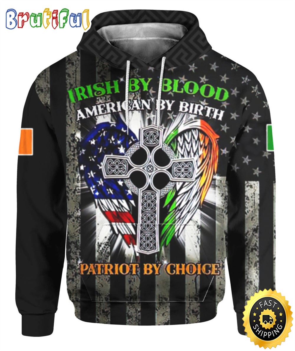 American Irish St Patrick_s Day All Over Print Shirt