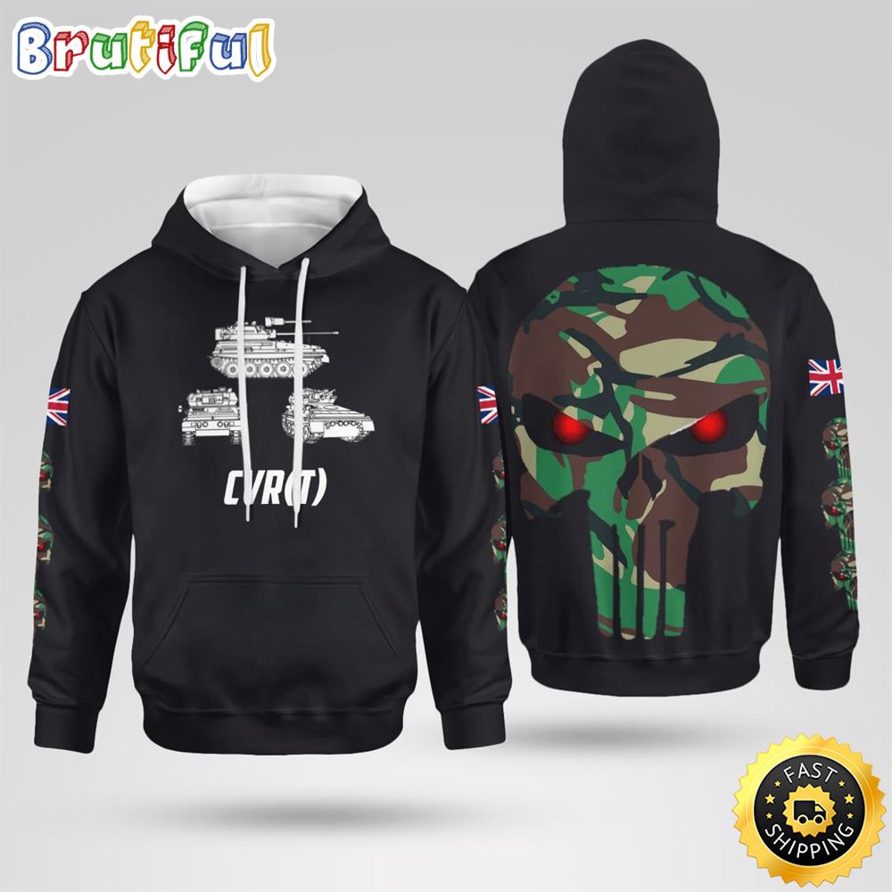 British Army CVR(T) Hoodie 3D