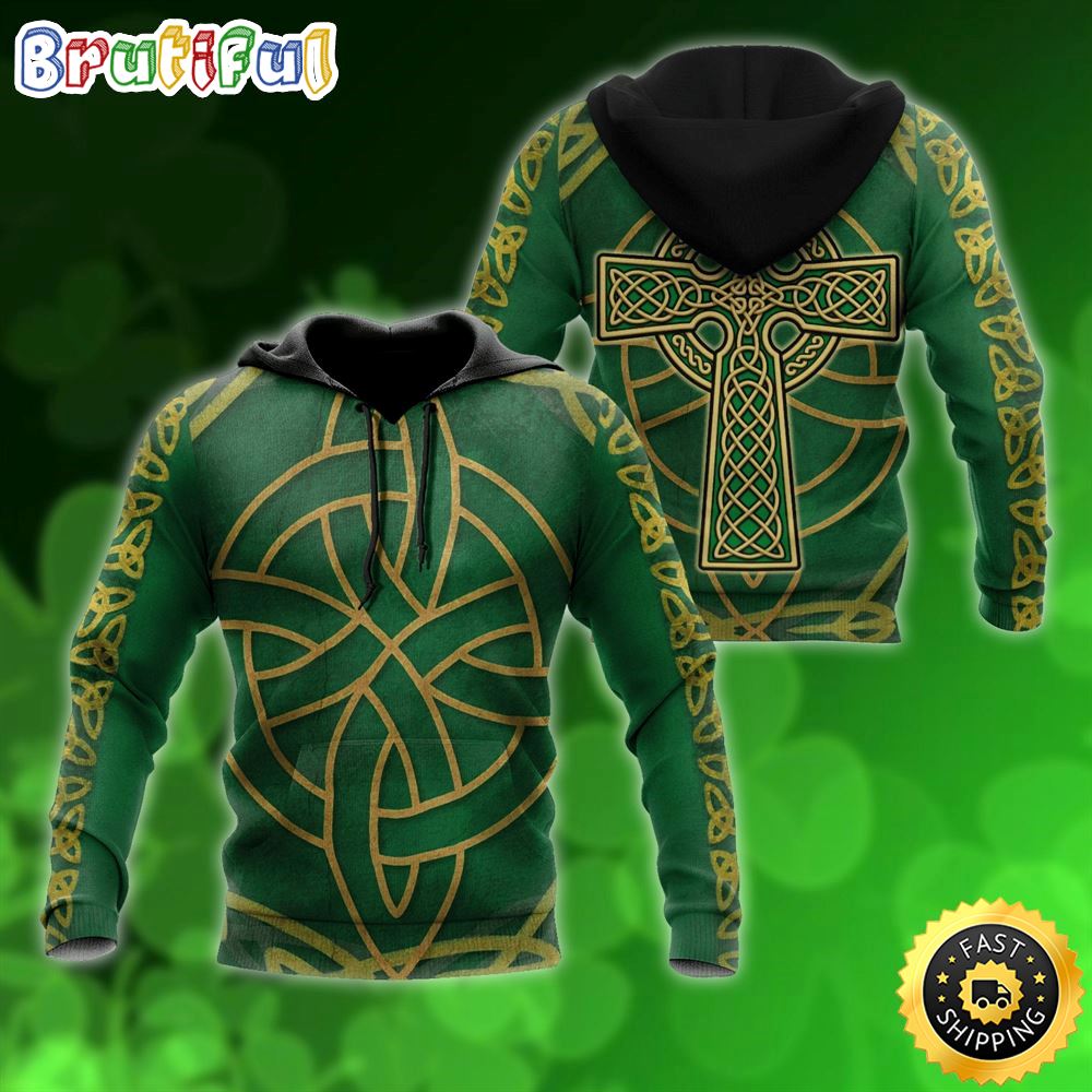 Celtic Symbols Celtic Cross 3D All Over Print Shirt