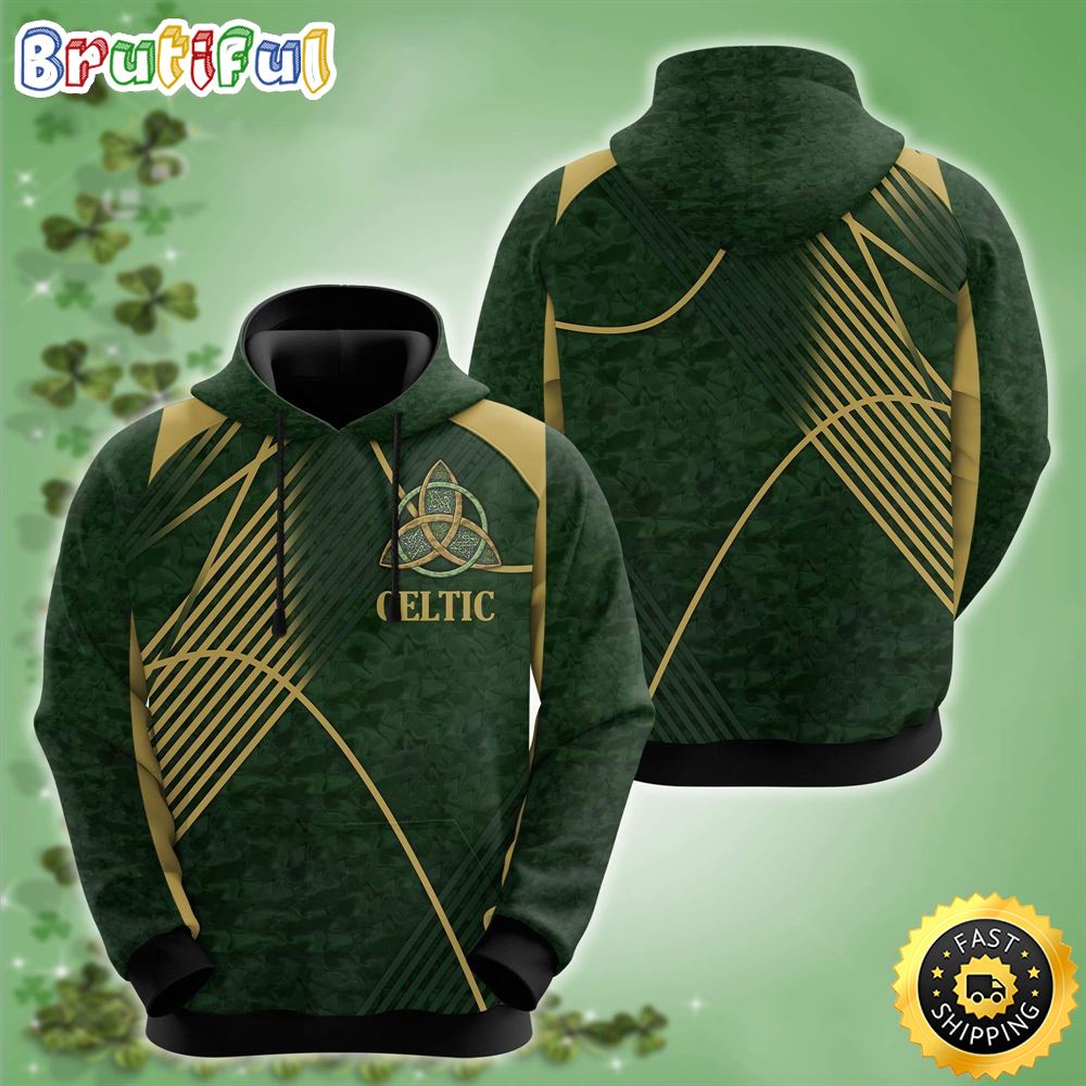 Celtic Symbols Saint Patrick 3D All Over Print Shirt