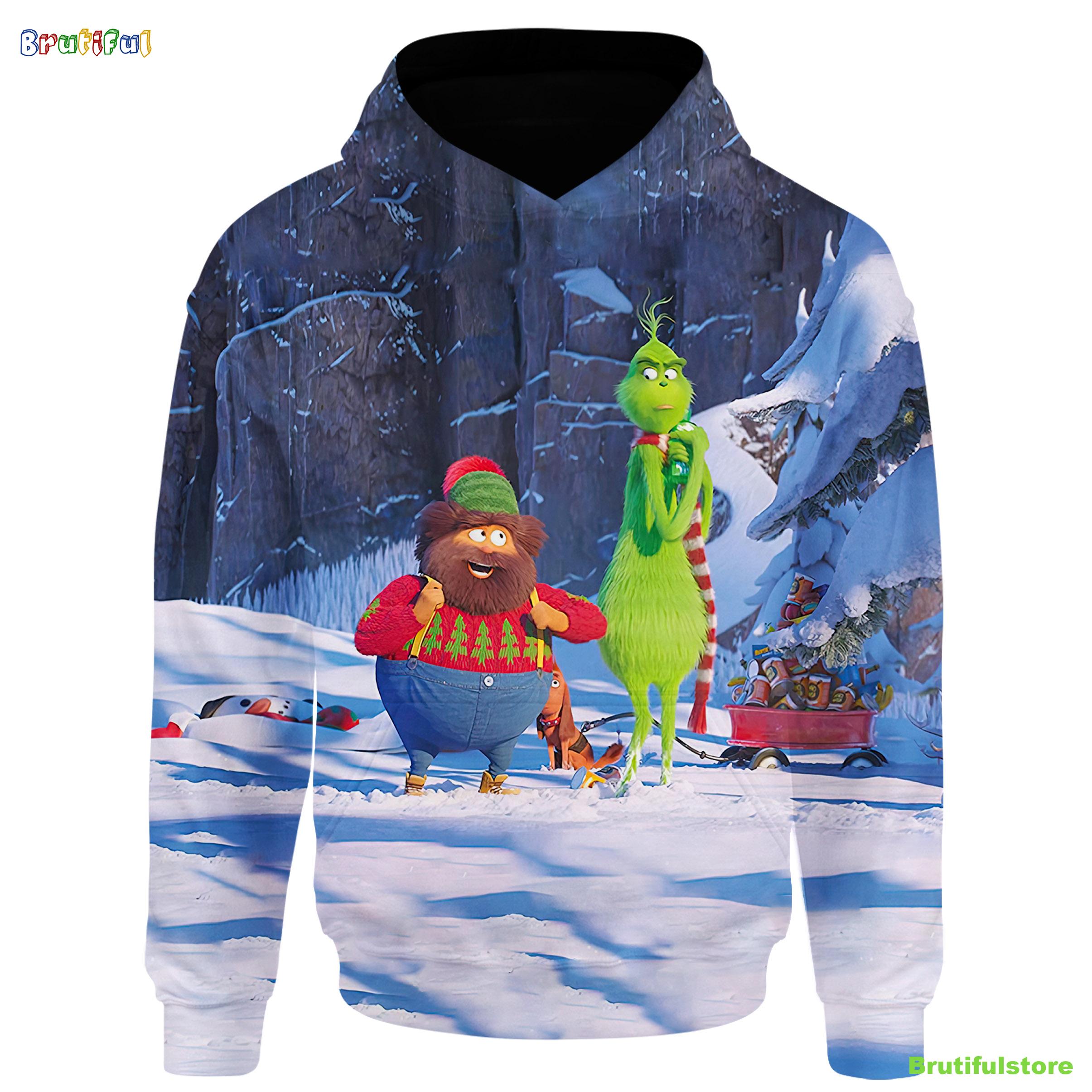Dr. Seuss_ How The Grinch Stole Christmas All Over Print Shirt