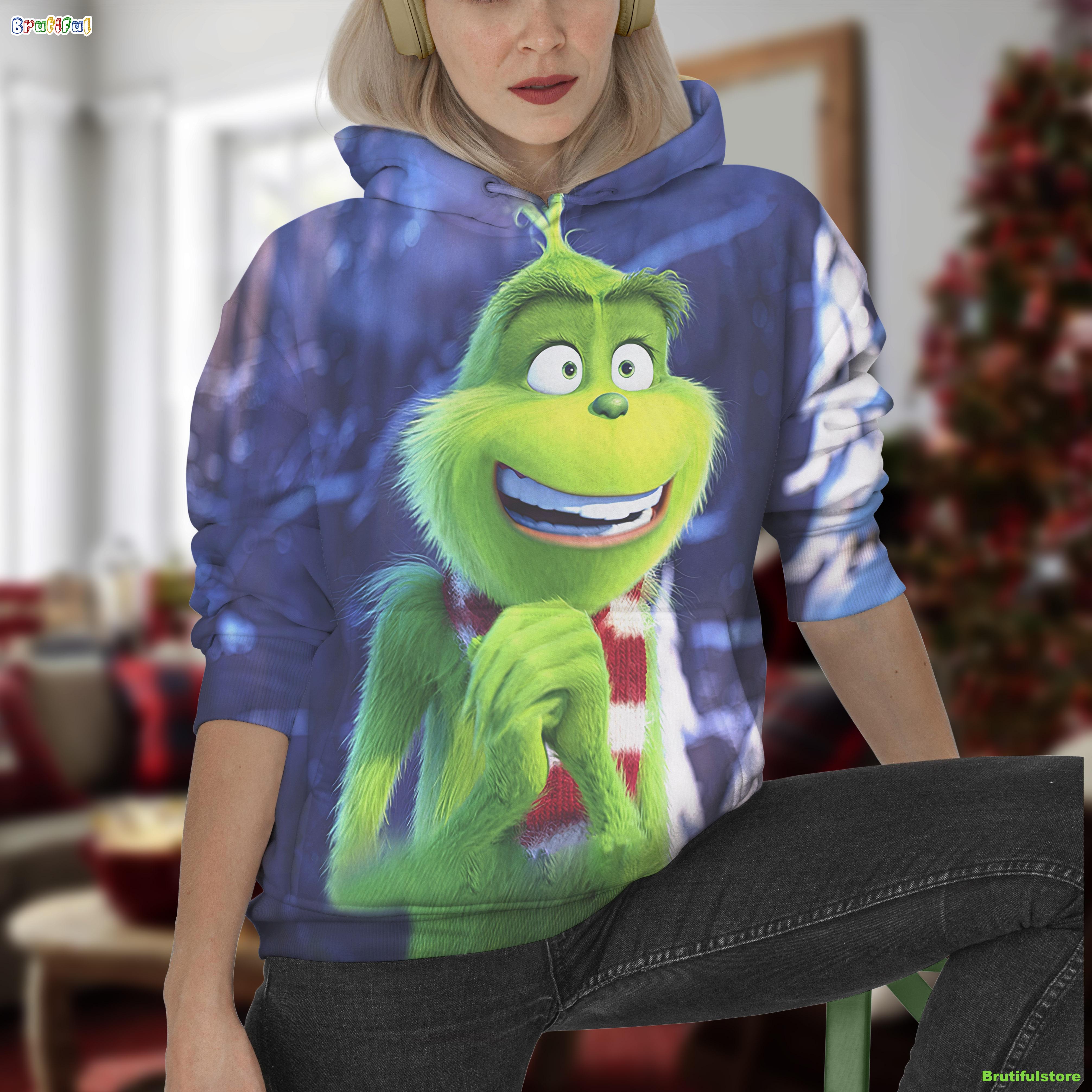 Dr. Seuss_ How The Grinch Stole Christmas Hoodie All Over Print Shirt