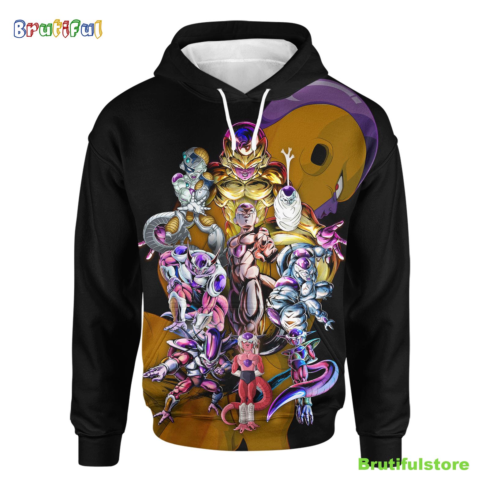Dragon Ball Super Golden Frieza Saga 3D All Over Print Shirt