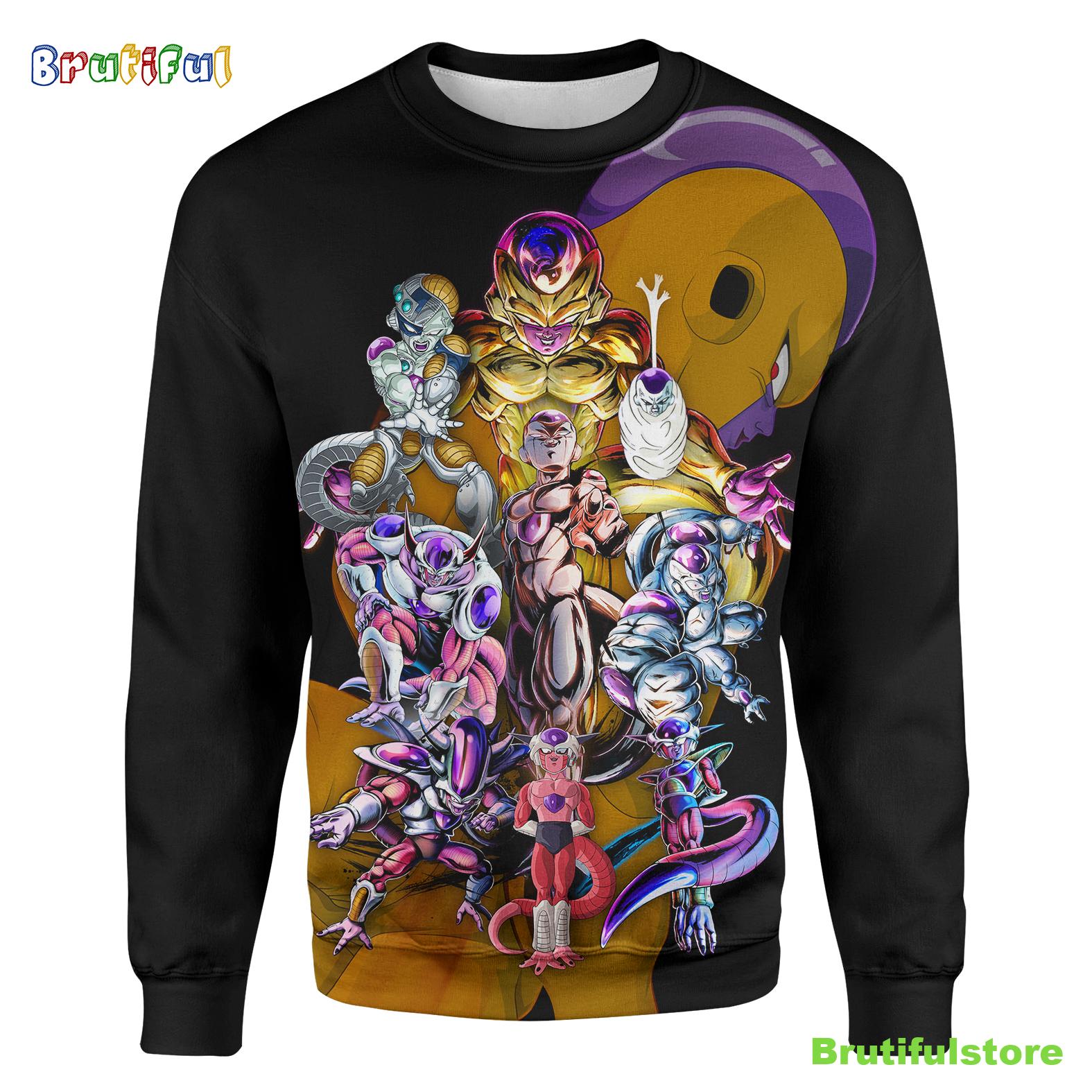 Dragon Ball Super Golden Frieza Saga 3D All Over Print Shirt