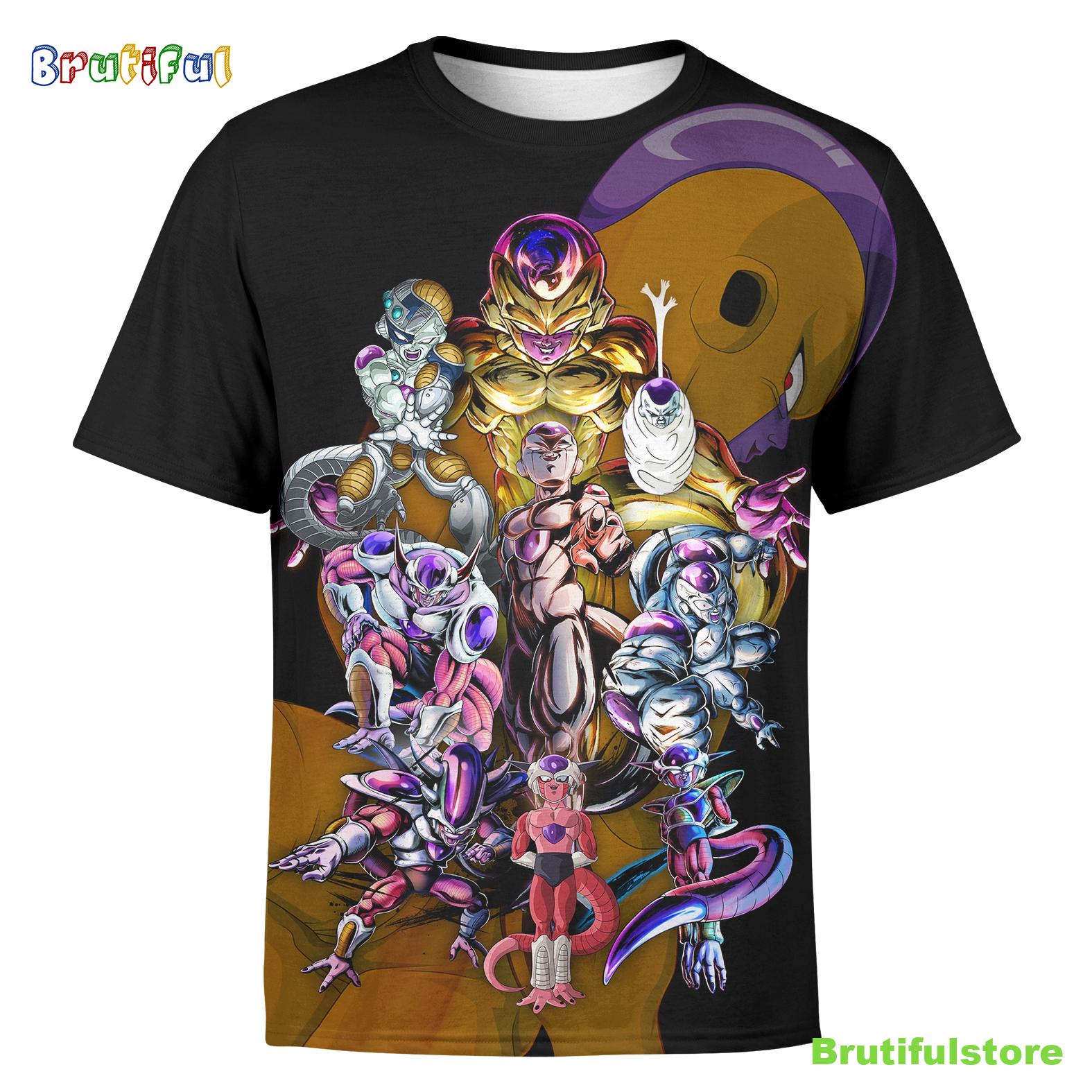 Dragon Ball Super Golden Frieza Saga 3D All Over Print Shirt