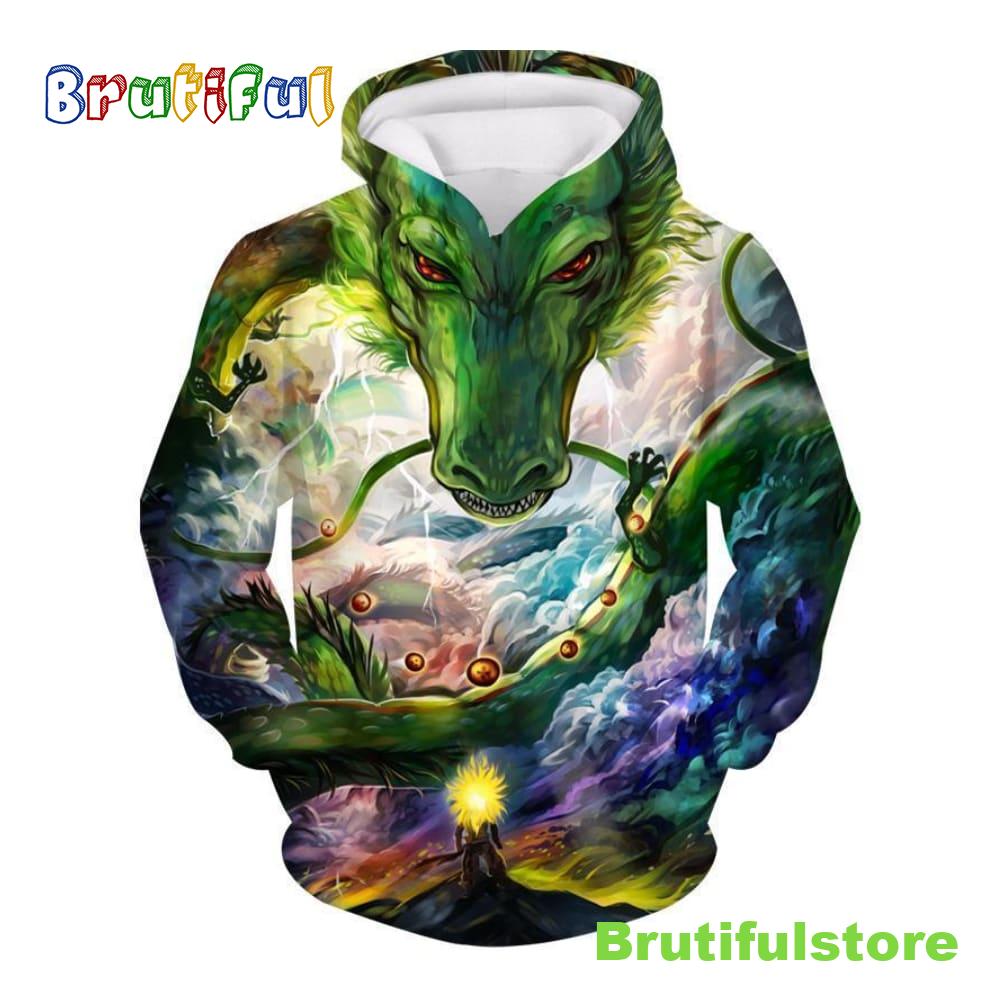 Dragon Ball Z Goku And Shenron All Over Print Shirt