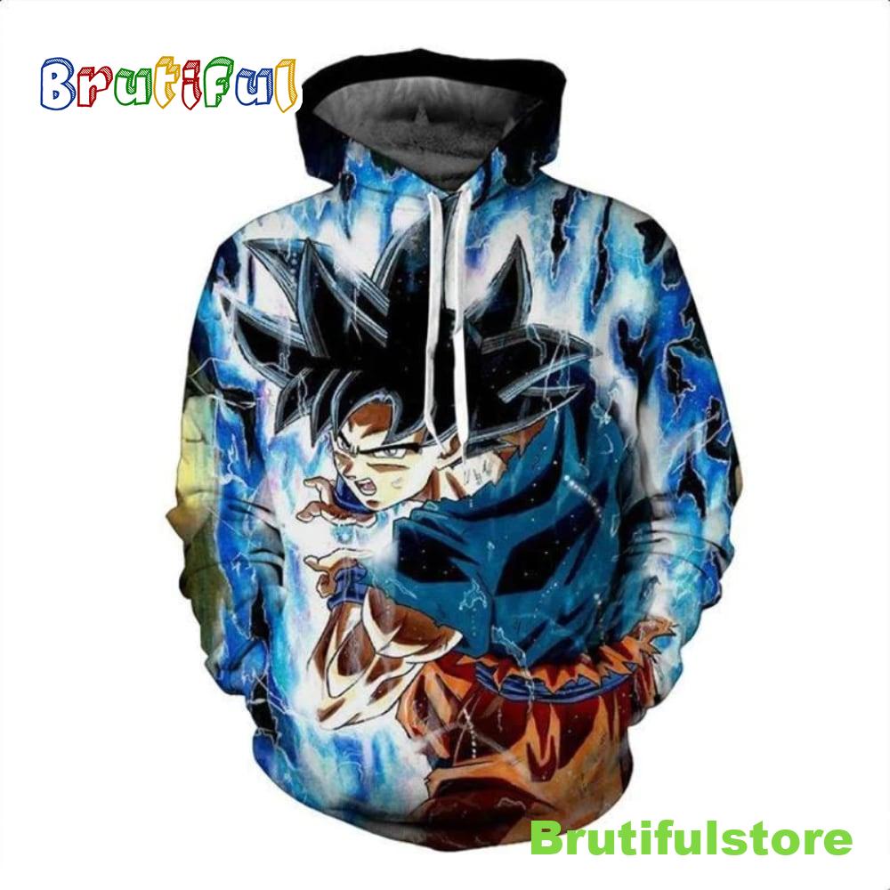 Dragon Ball Z Goku Ultra Instinct Sign 3d All Over Print Shirt