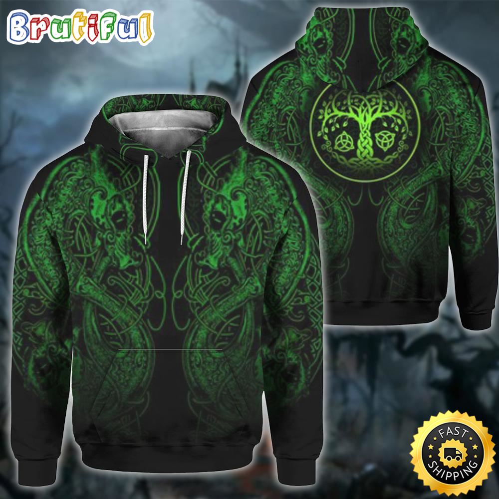 Dragon Irish St Patrick_s Day All Over Print Shirt