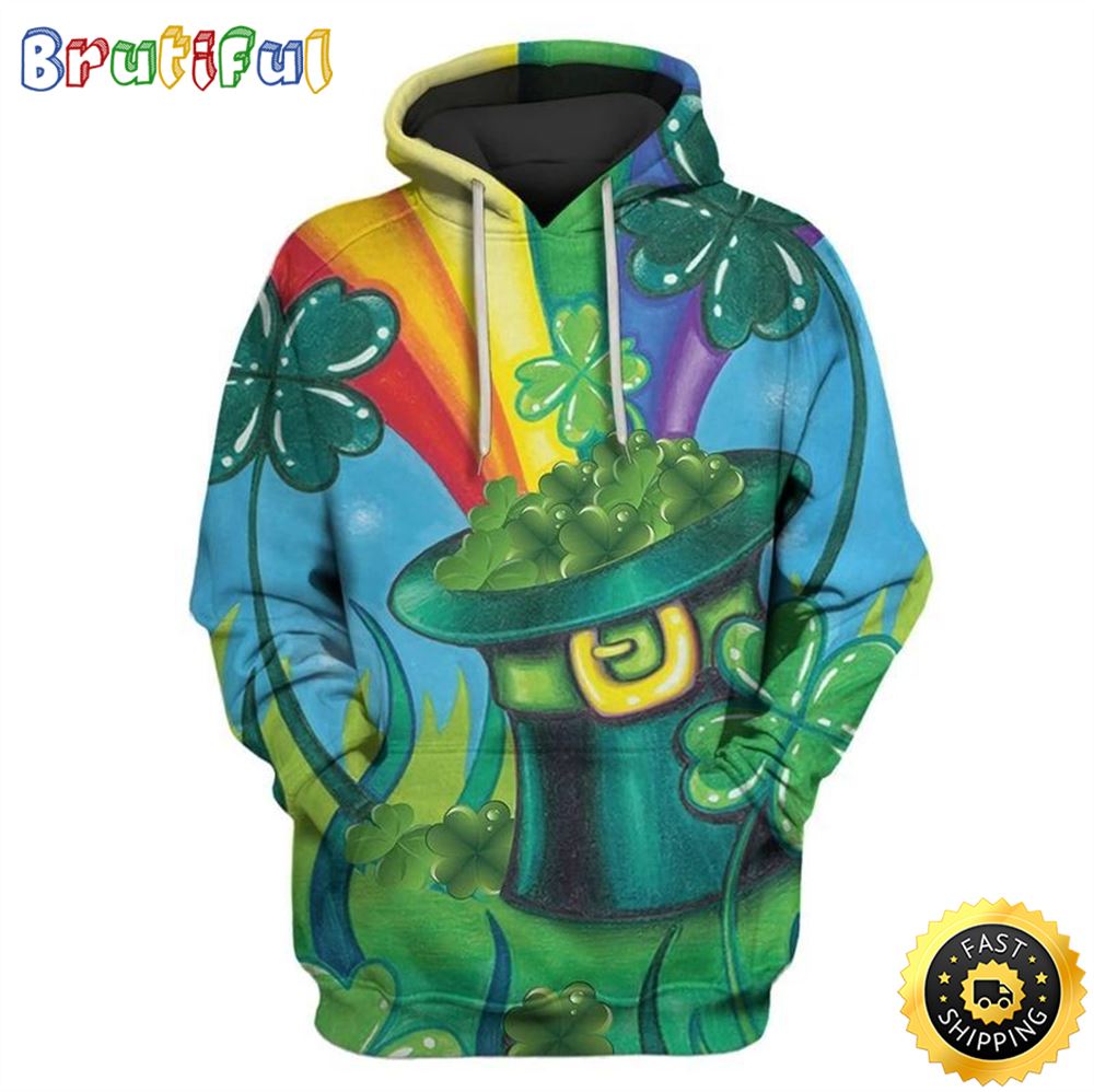 Funny Saint Patricks Day Happy Patrick_s Day 3d Hoodie All Over Print Shirt