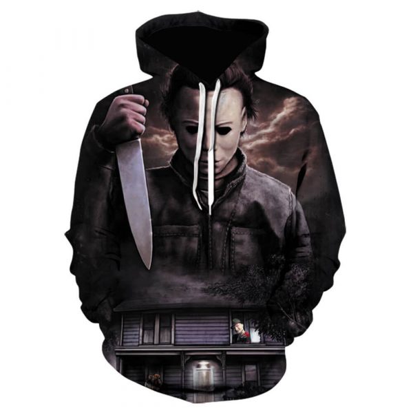 Halloween Horror Movie Michael Myers Unisex All Over Print Shirt