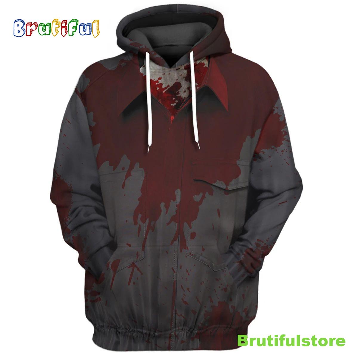 Halloween Michael Myers Cosplay All Over Print Shirt