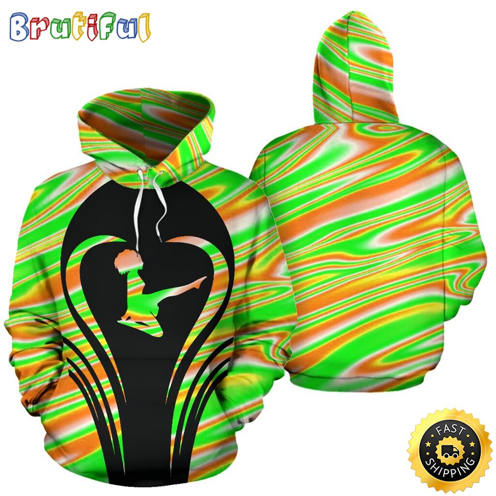 Irish Dance Ultraholo Full Hoodie Irish St.Patricks Day All Over Print Shirt