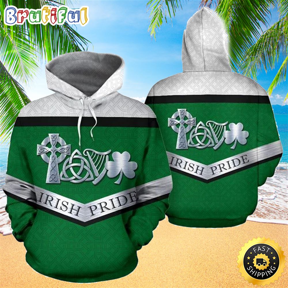 Irish Pride St Patrick_s Day All Over Print Shirt