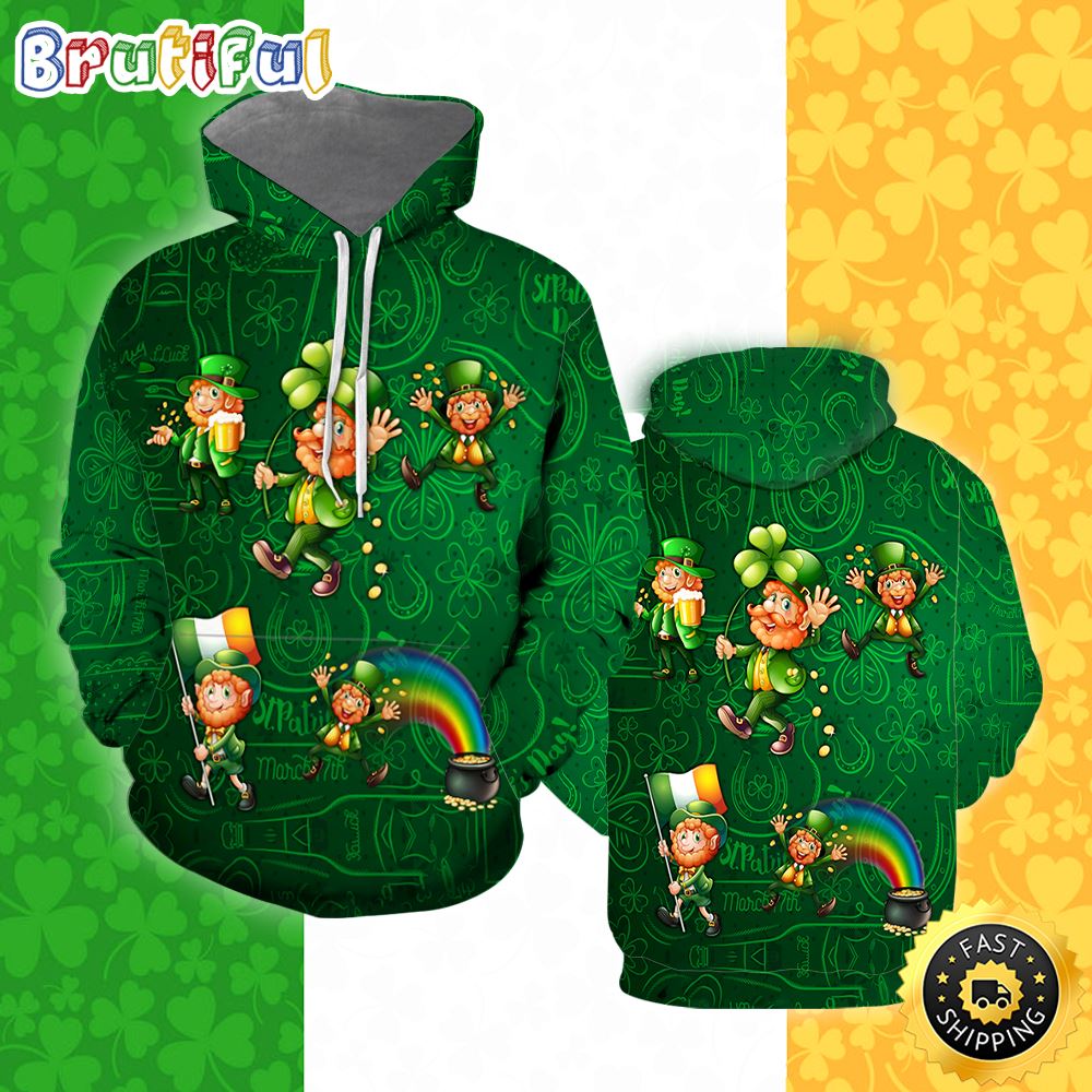 Irish Saint Patrick Day All Over Print Shirt