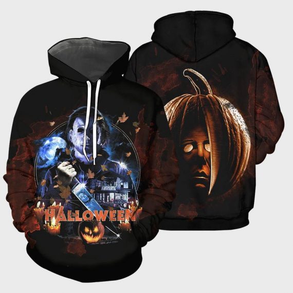Michael Myers Pumpkin All Over Print Shirt