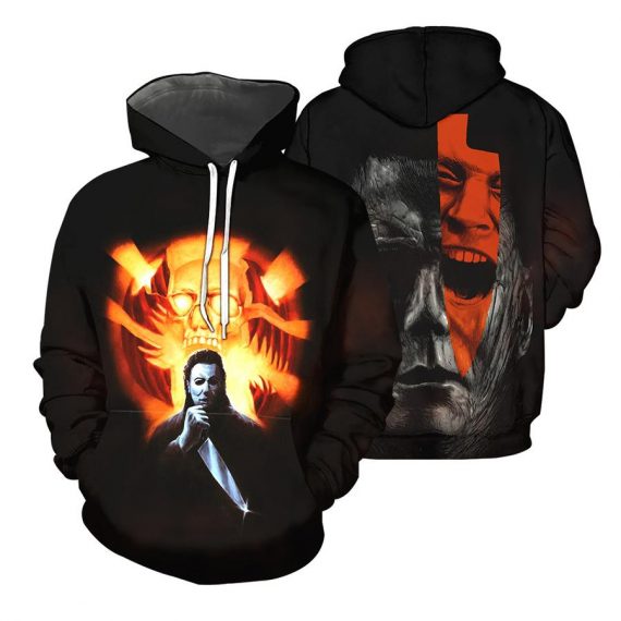 Michael Myers Screaming Unisex All Over Print Shirt