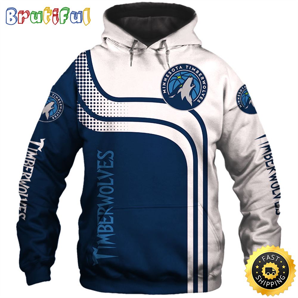 Minnesota Timberwolves Cheap Basketball For Dan 3d Hoodie