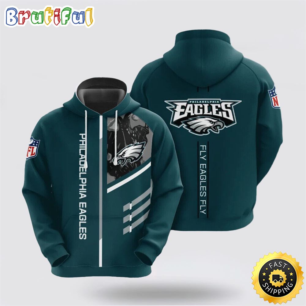 NFL Philadelphia Eagles 3D Hoodie All Over Print Shirts Perfect Fan Gear For Football Season NFL Philadelphia Eagles 3D Hoodie All Over Print Shirts Perfect Fan Gear For Football Season