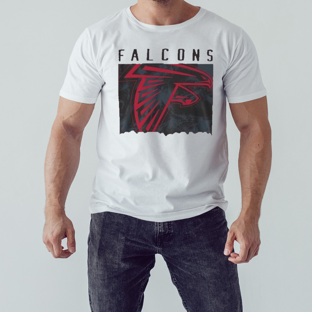 Atlanta Falcons Youth Liquid Camo Logo T-T-Shirt