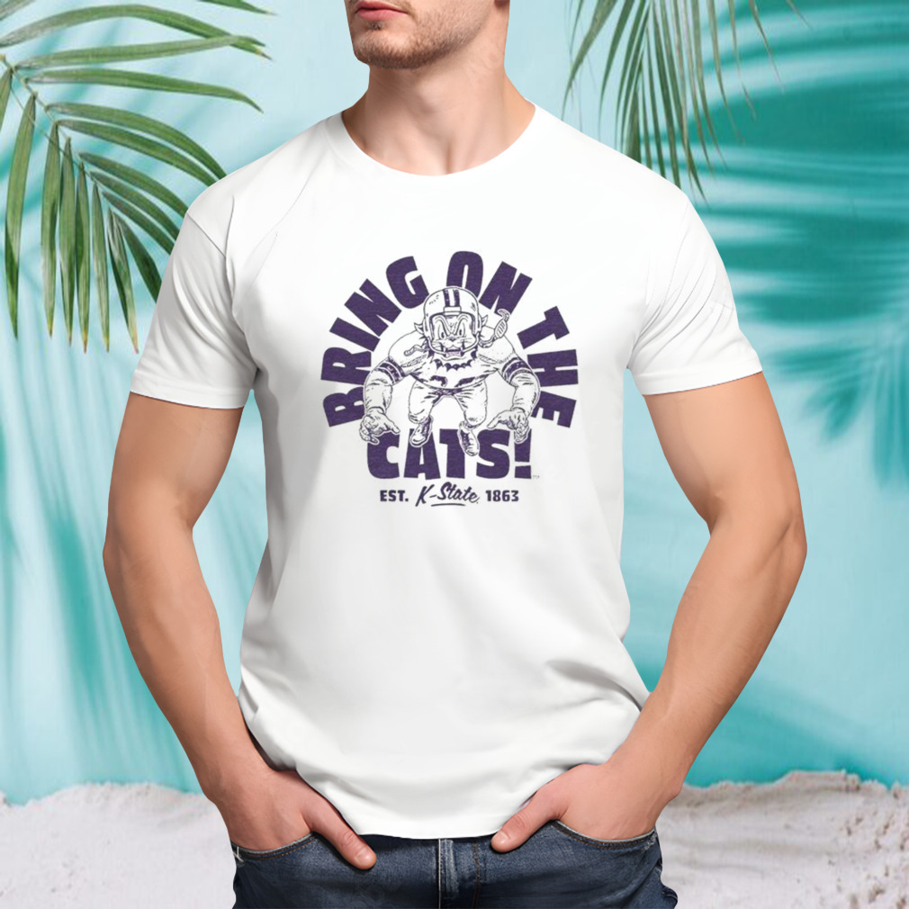 Bring on the cats est 1863 ash grey T-shirt