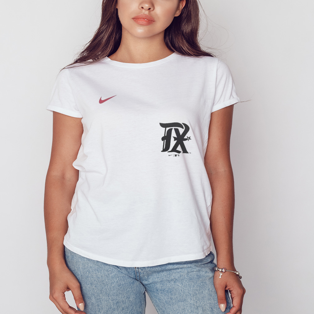 Nike City Connect Wordmark Mlb Texas Rangers Shirt