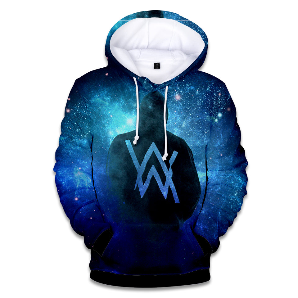 Alan Walker Galaxy 3D Hoodies