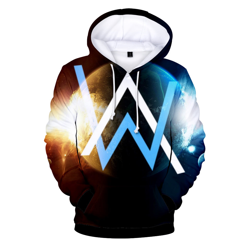 Alan Walker Pullover Ball 3D Hoodie