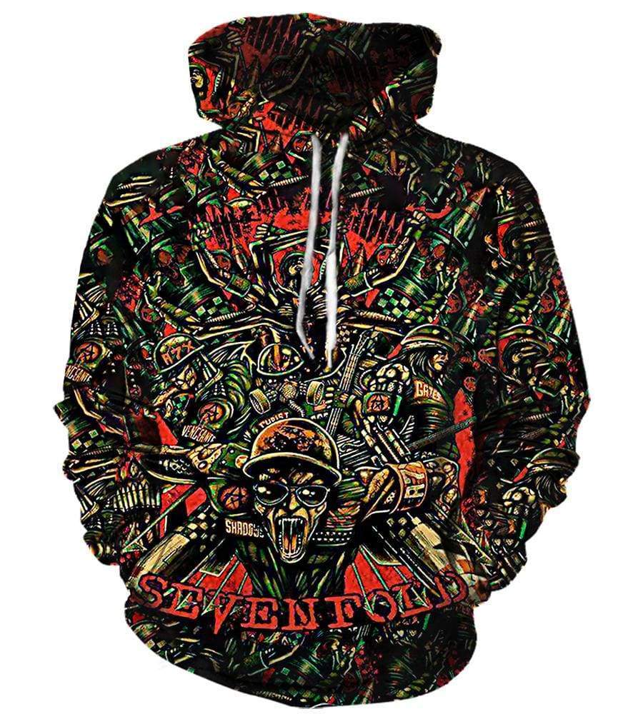 Avenged Sevenfold 3D Hoodie