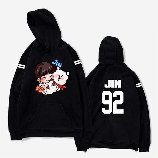 BTS Hoodie - BTS JIN Super Cute Hoodie