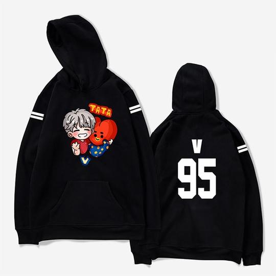 BTS Hoodie - BTS V-95 Super Cute Hoodie