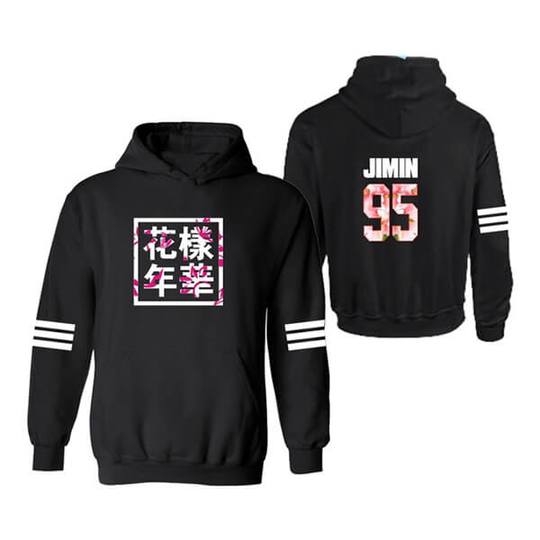 BTS Hoodie - Striped Hoodie