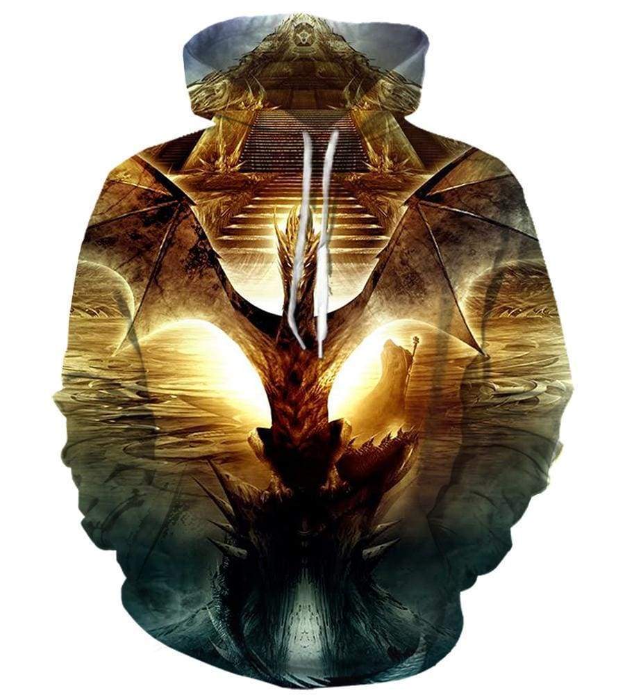 Blind Guardian Pullover Yellow 3D Hoodie