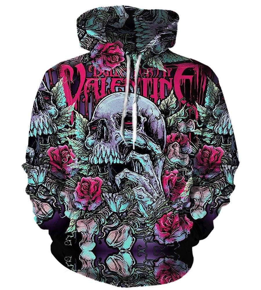 Bullet For My Valentine Pullover Grey 3D Hoodie