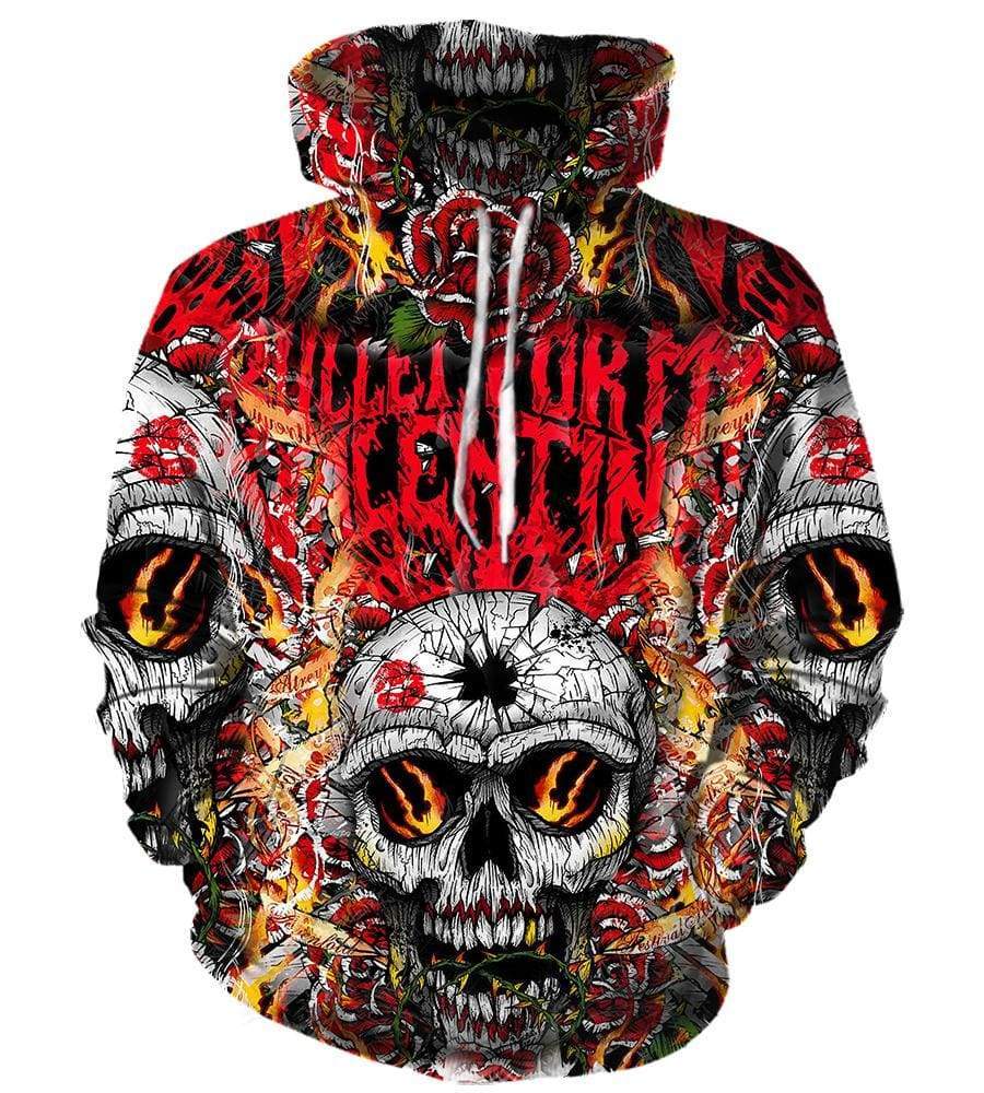 Bullet For My Valentine Pullover Red 3D Hoodie