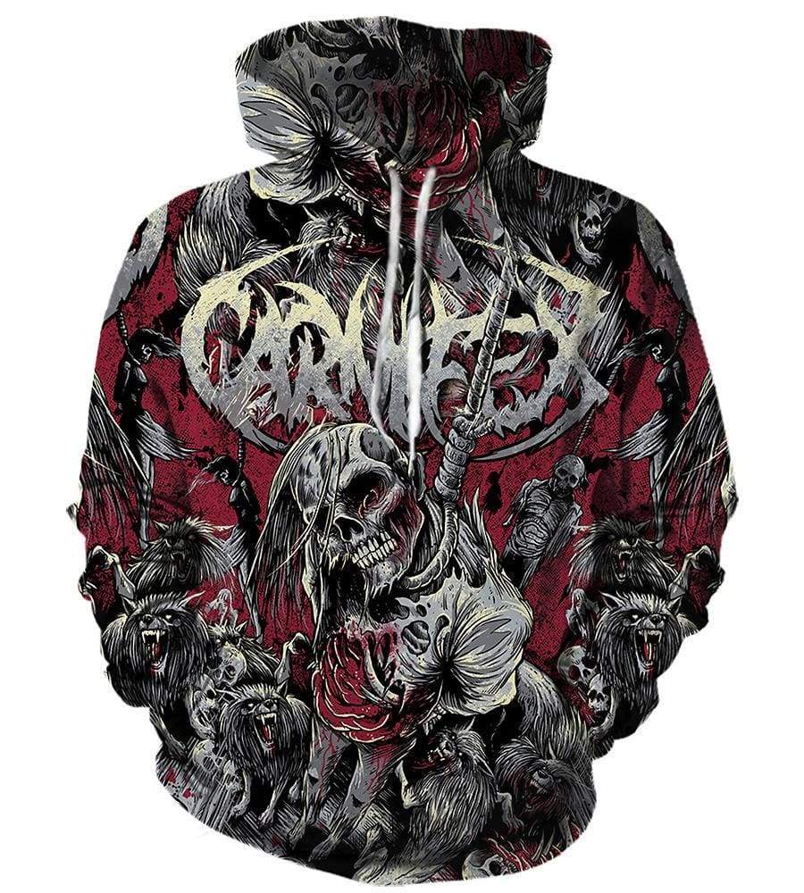 Carnifex Pullover Red 3D Hoodie