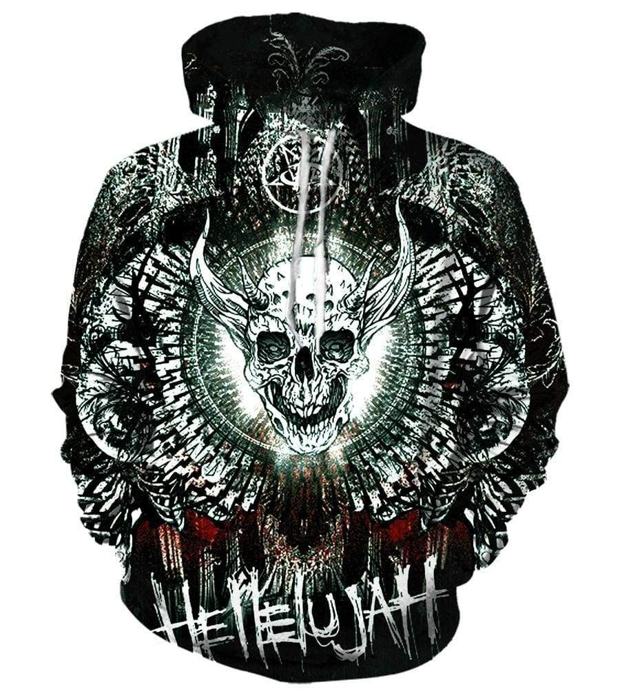 Drowning Pool Pullover Black 3D Hoodie