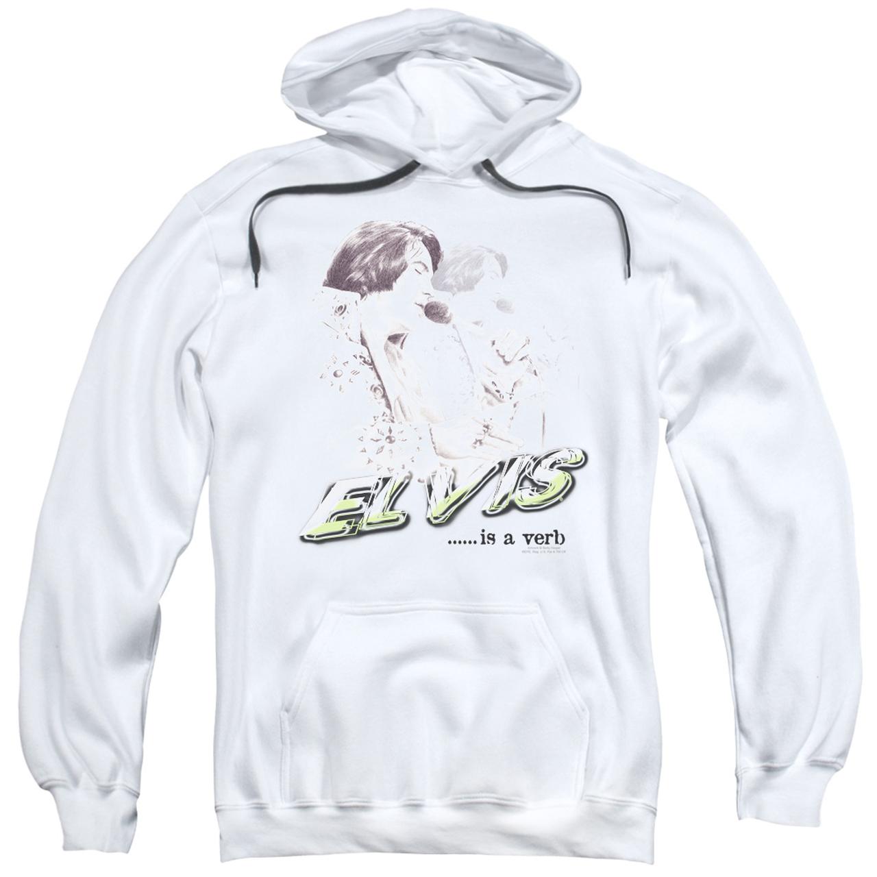 Elvis Presley ELVIS IS A VERB Pull-Over 3D Hoodie