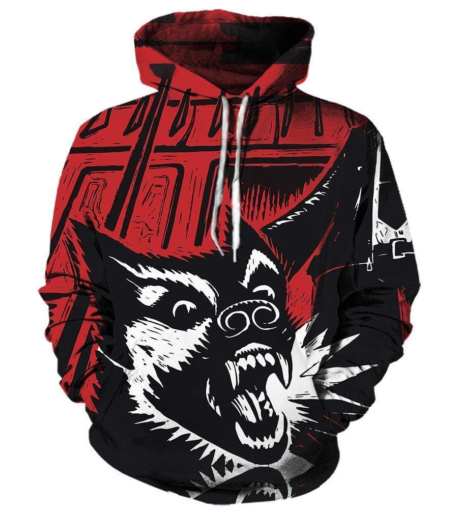 Faith No More Pullover Red 3D Hoodie