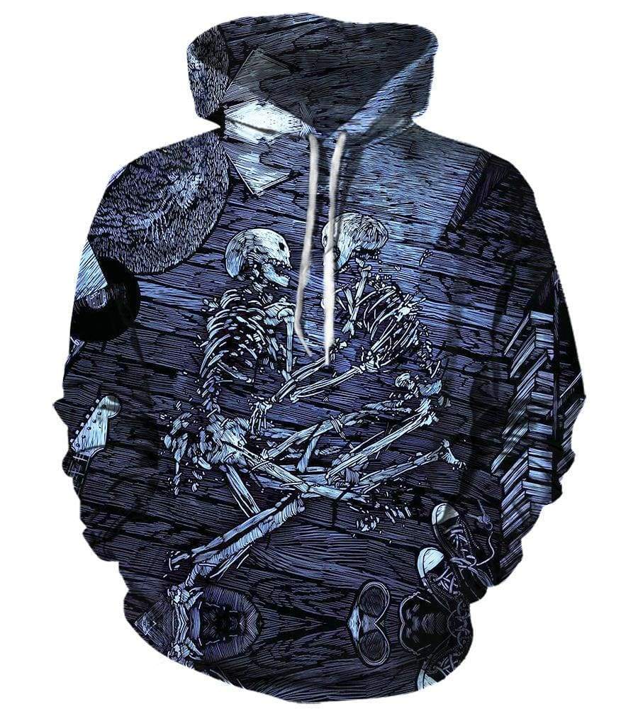 Fall Out Boy Pullover Black 3D Hoodie