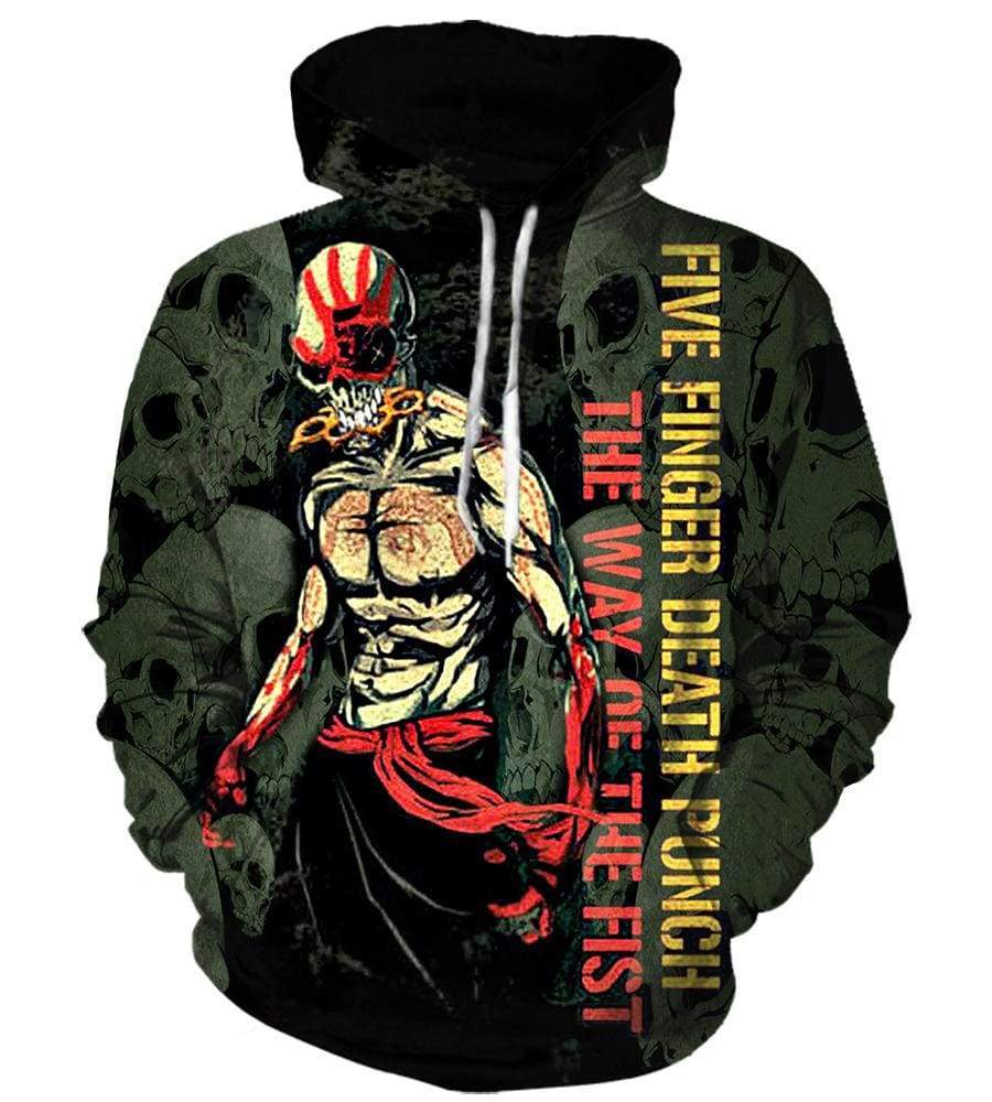 Five Finger Death Punch 3D Hoodie