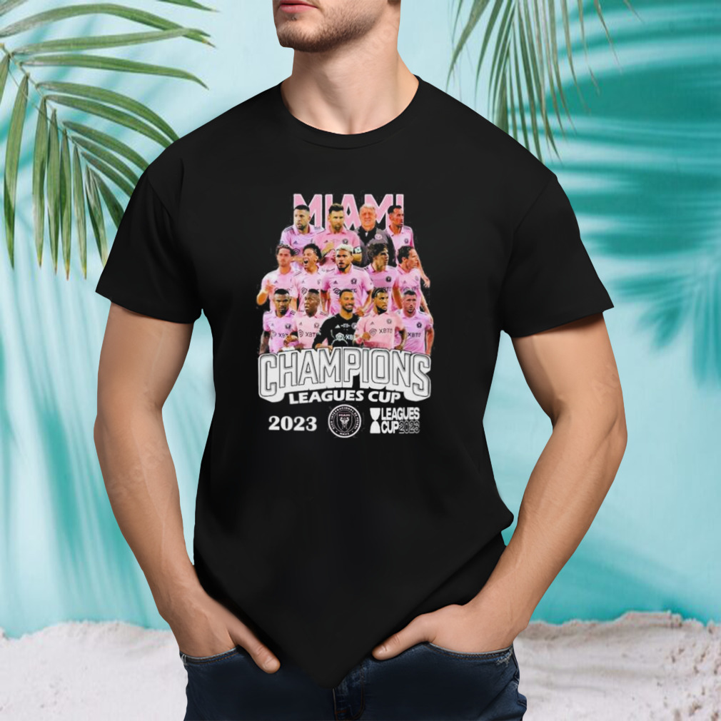 Inter Miami Champions Leagues Cup 2023 T-Shirt
